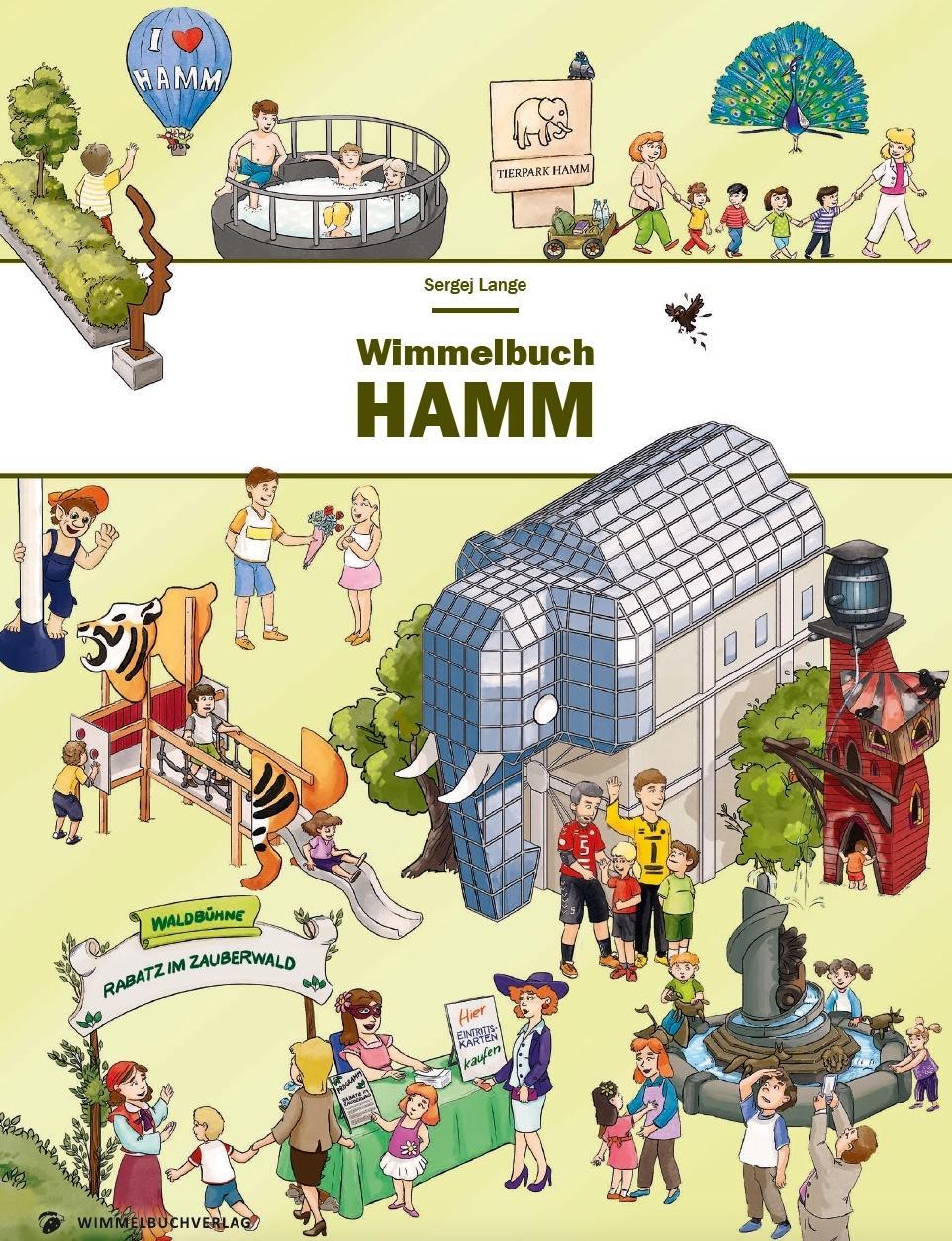 Cover: 9783947188581 | Wimmelbuch Hamm | Sergej Lange | Buch | 16 S. | Deutsch | 2018