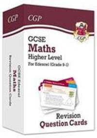 Cover: 9781789083385 | GCSE Maths Edexcel Revision Question Cards - Higher | CGP Books | Buch