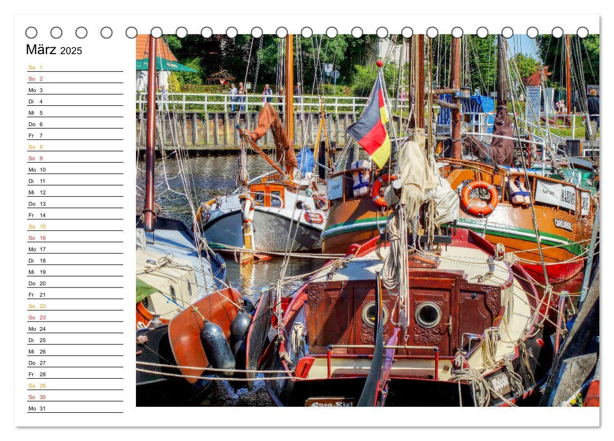 Bild: 9783457239681 | Ostfriesland - maritim pur (Tischkalender 2025 DIN A5 quer),...