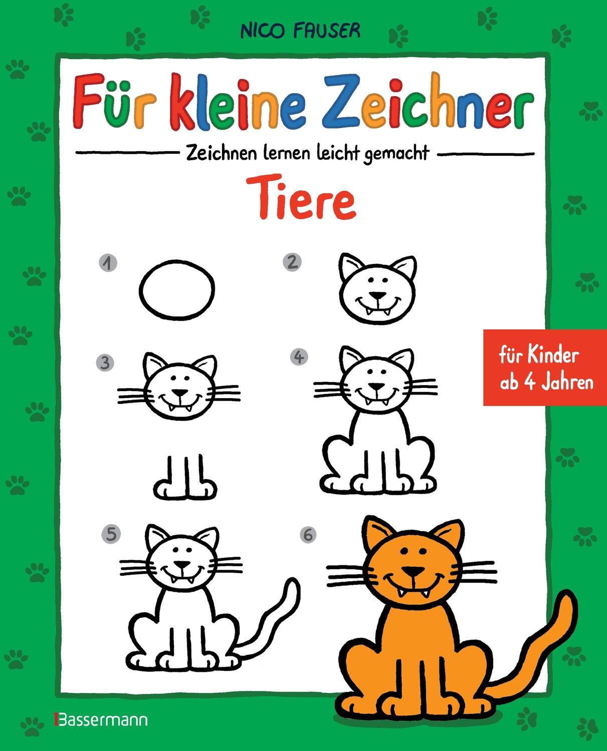 Cover: 9783809429807 | Für kleine Zeichner - Tiere | Nico Fauser | Taschenbuch | 96 S. | 2012