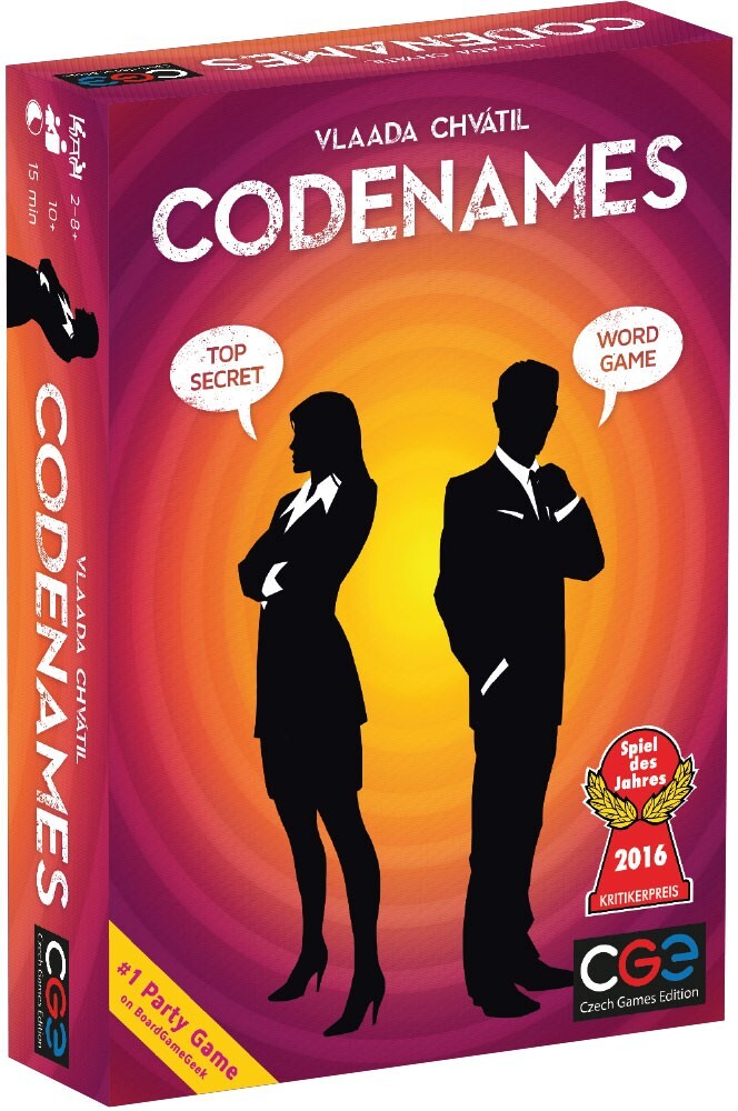 Cover: 8594156310318 | Codenames | Czech Games | Codenames | Brettspiel | CGE00031 | Englisch