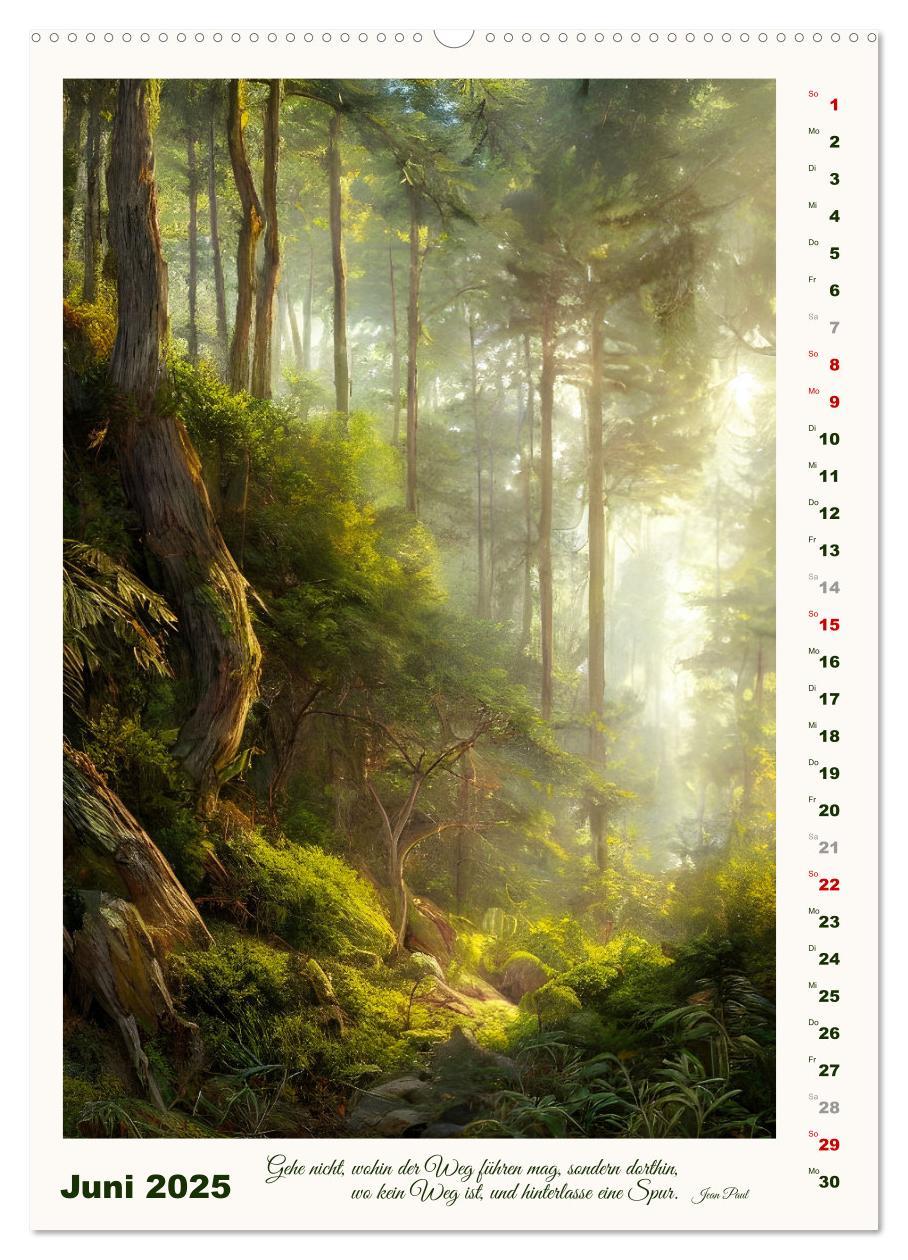 Bild: 9783435877331 | Wege der Fantasie (Wandkalender 2025 DIN A2 hoch), CALVENDO...