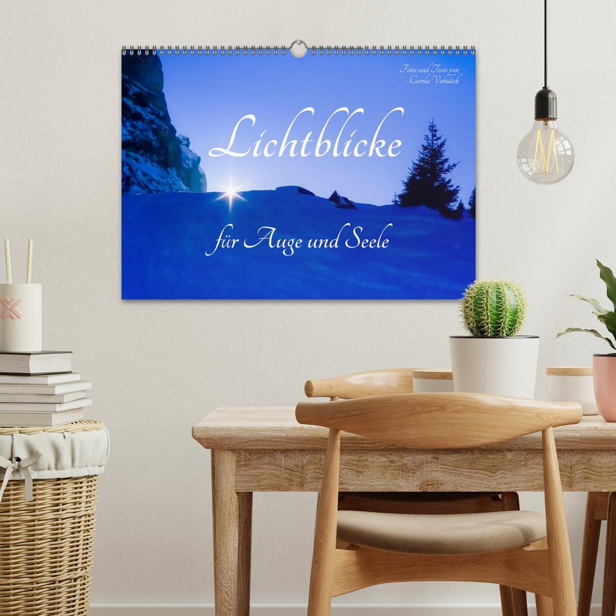 Bild: 9783435170982 | Lichtblicke für Auge und Seele - Der Kalender (Wandkalender 2025...