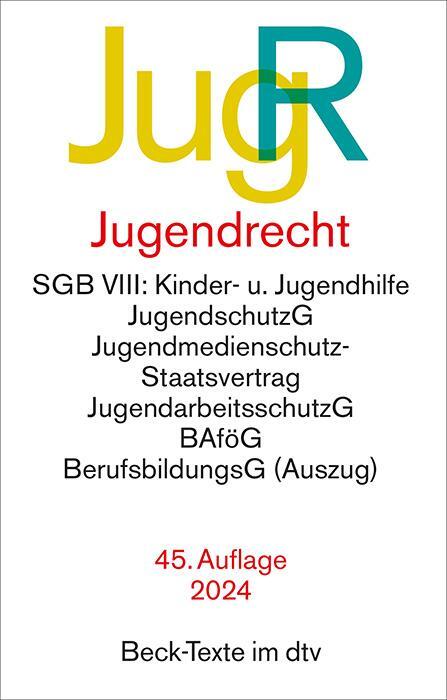 Cover: 9783423532334 | Jugendrecht | Rechtsstand: 1. Januar 2024 | Taschenbuch | 747 S.