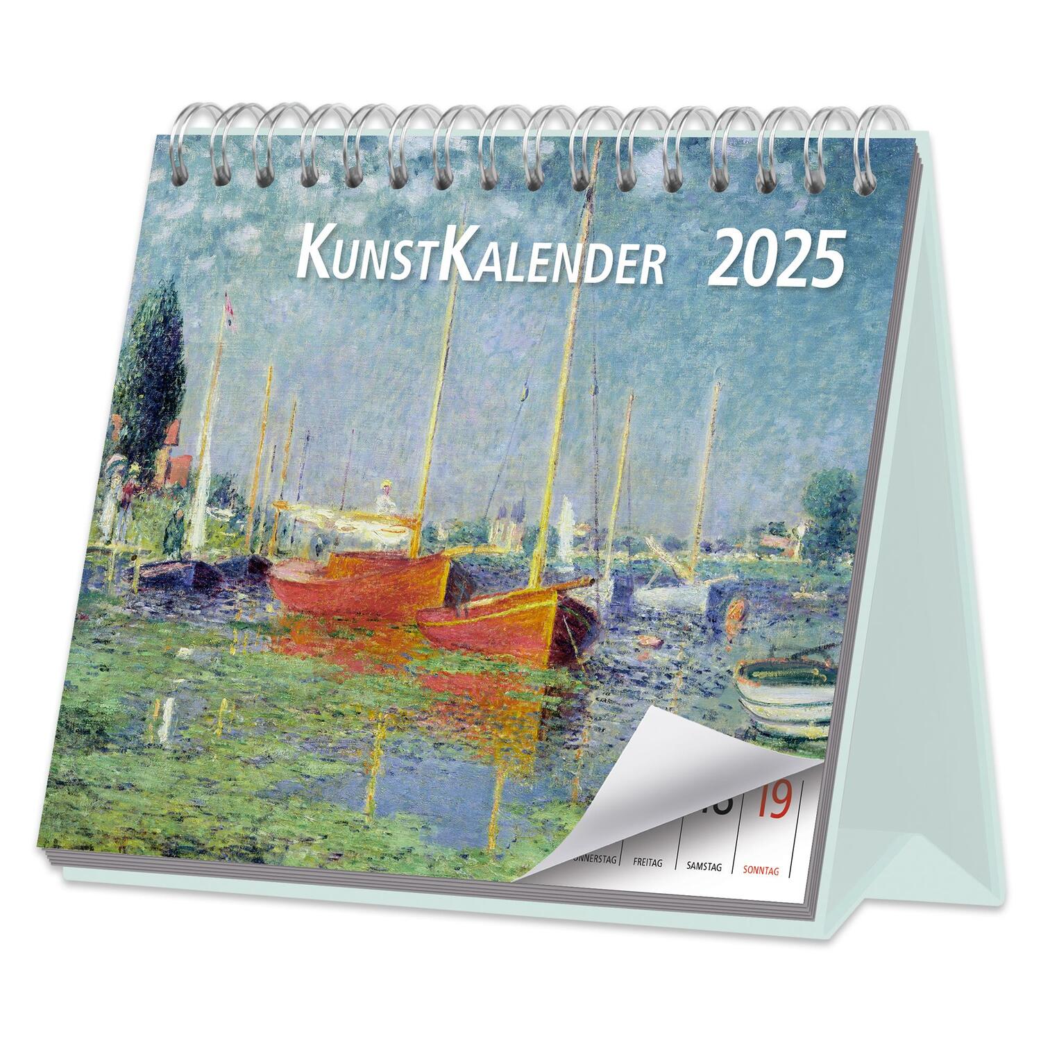 Cover: 4260188017832 | Kunstkalender Wochenkalender 2025 | Kalender | 112 S. | Deutsch | 2025