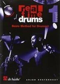 Cover: 9789043118781 | Real Time Drums 1 (ENG) | Basic Method for Drumset | EAN 9789043118781