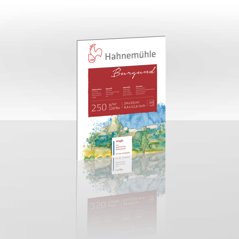 Cover: 4011367280031 | Hahnemühle Papier Burgund, 24 x 32 cm, 250 g/m² | 10628003 | 2023