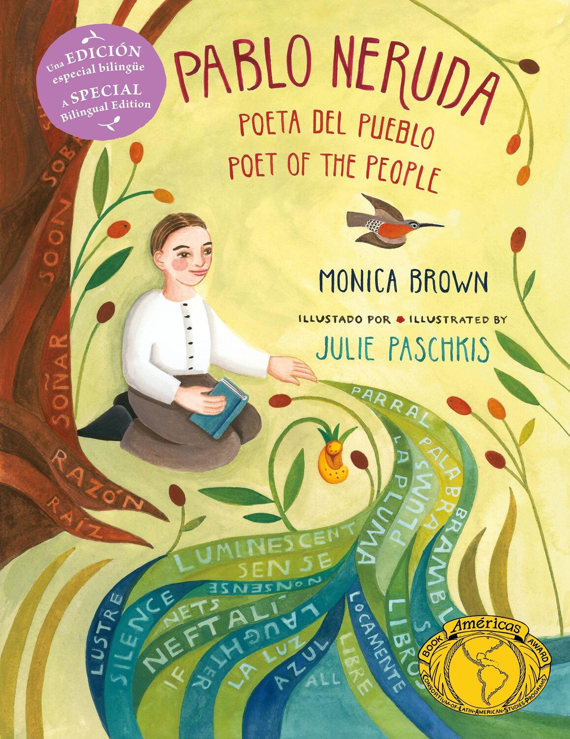 Cover: 9781250812537 | Pablo Neruda: Poet Of The People/Poeta del Pueblo | Monica Brown