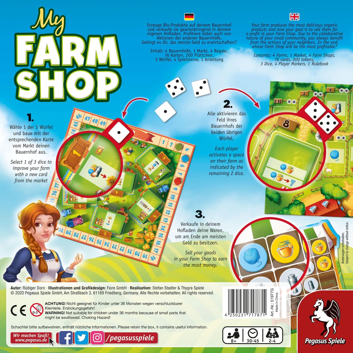 Bild: 4250231717871 | My Farm Shop (deutsch/englisch) | Rüdiger Dorn | Spiel | Deutsch