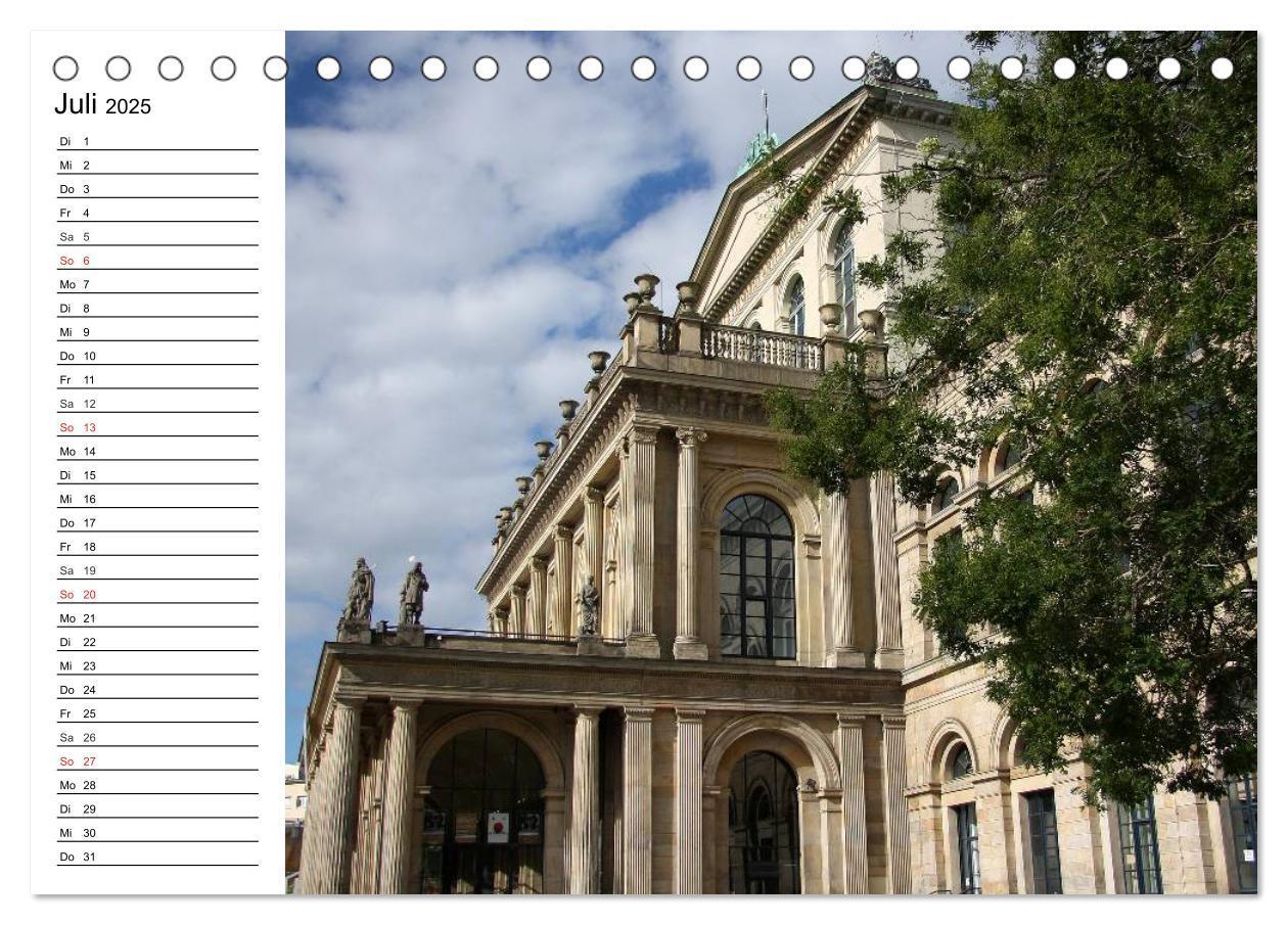 Bild: 9783435535484 | Hannover erleben (Tischkalender 2025 DIN A5 quer), CALVENDO...