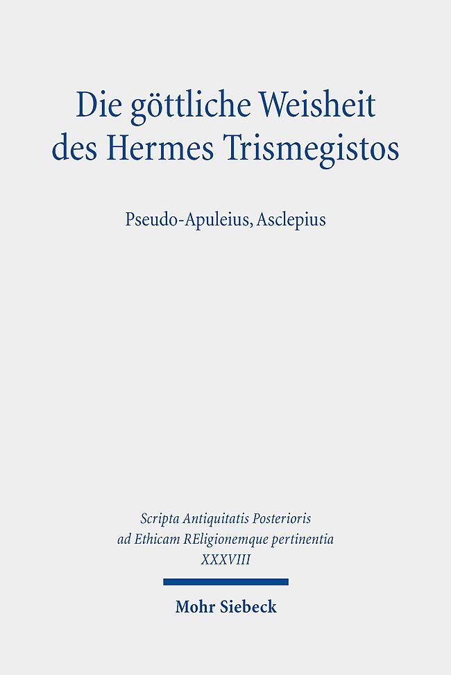 Cover: 9783161555527 | Die göttliche Weisheit des Hermes Trismegistos | Zlatko Plese (u. a.)