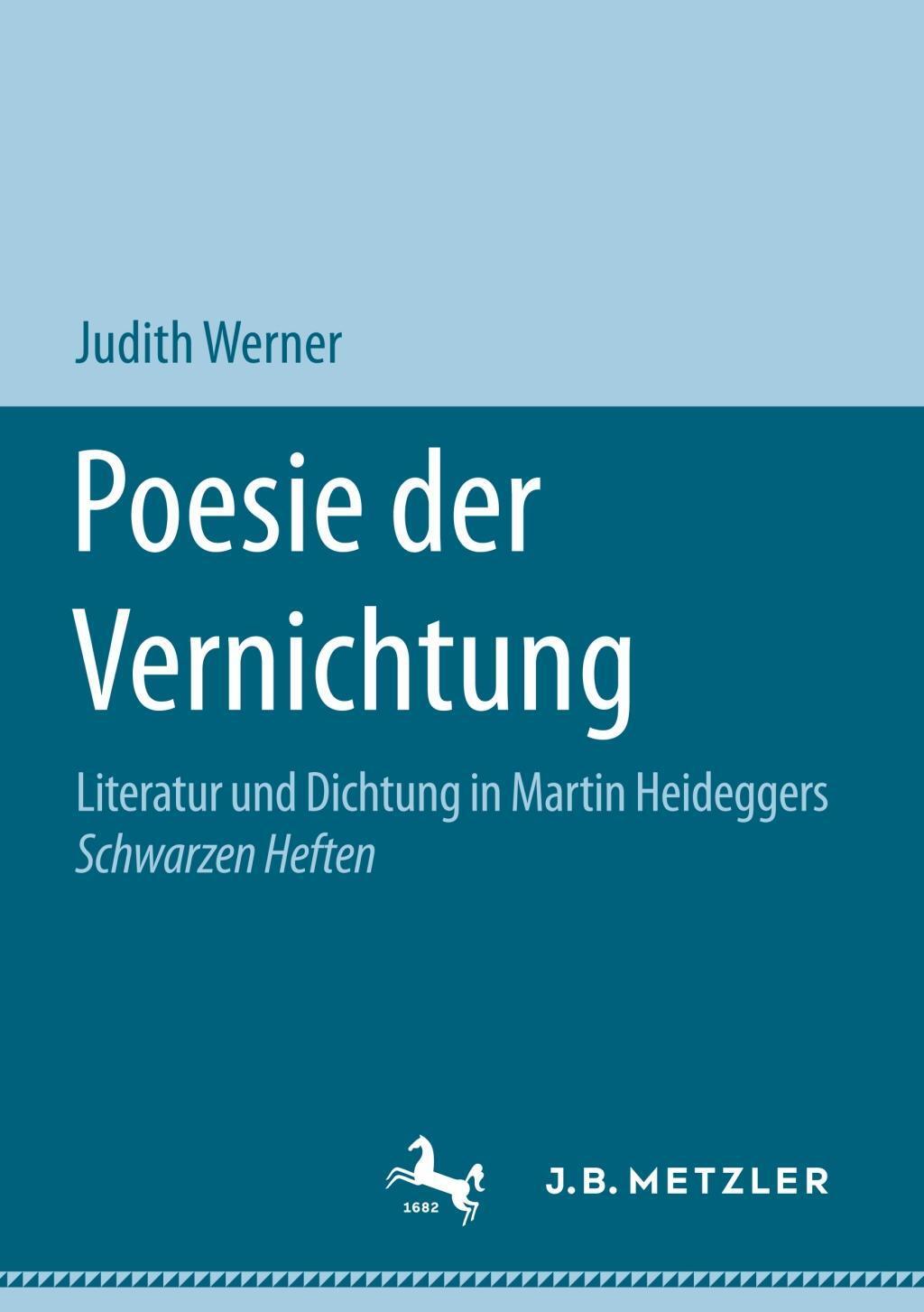 Cover: 9783658207199 | Poesie der Vernichtung | Judith Werner | Taschenbuch | Paperback