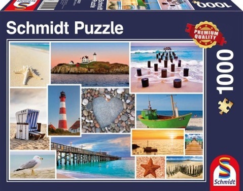 Cover: 4001504582210 | Am Meer. Puzzle 1.000 Teile | Spiel | Deutsch | 2015 | Schmidt