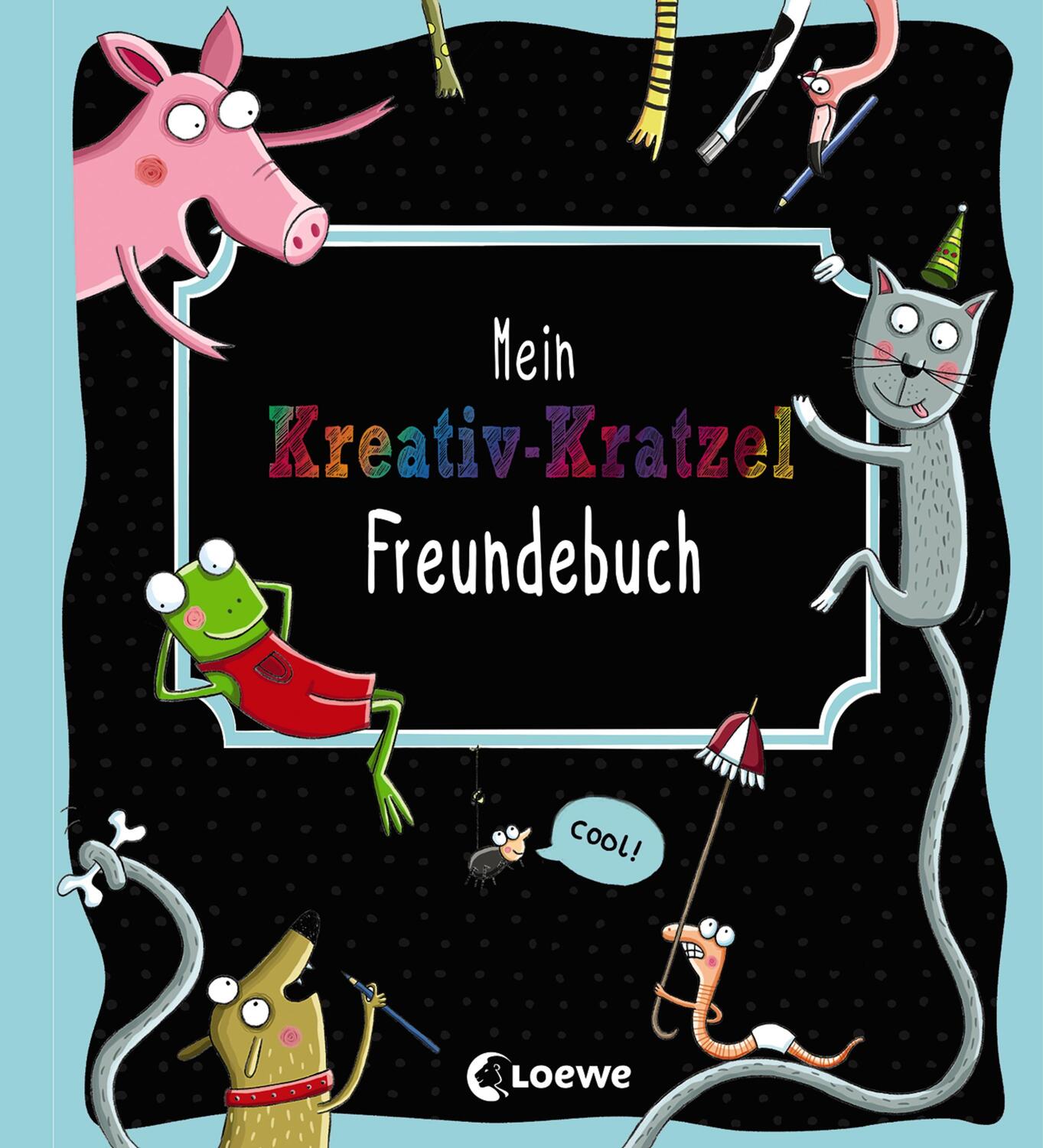 Cover: 9783743205550 | Mein Kreativ-Kratzel Freundebuch | Taschenbuch | Kreativ-Kratzelbuch