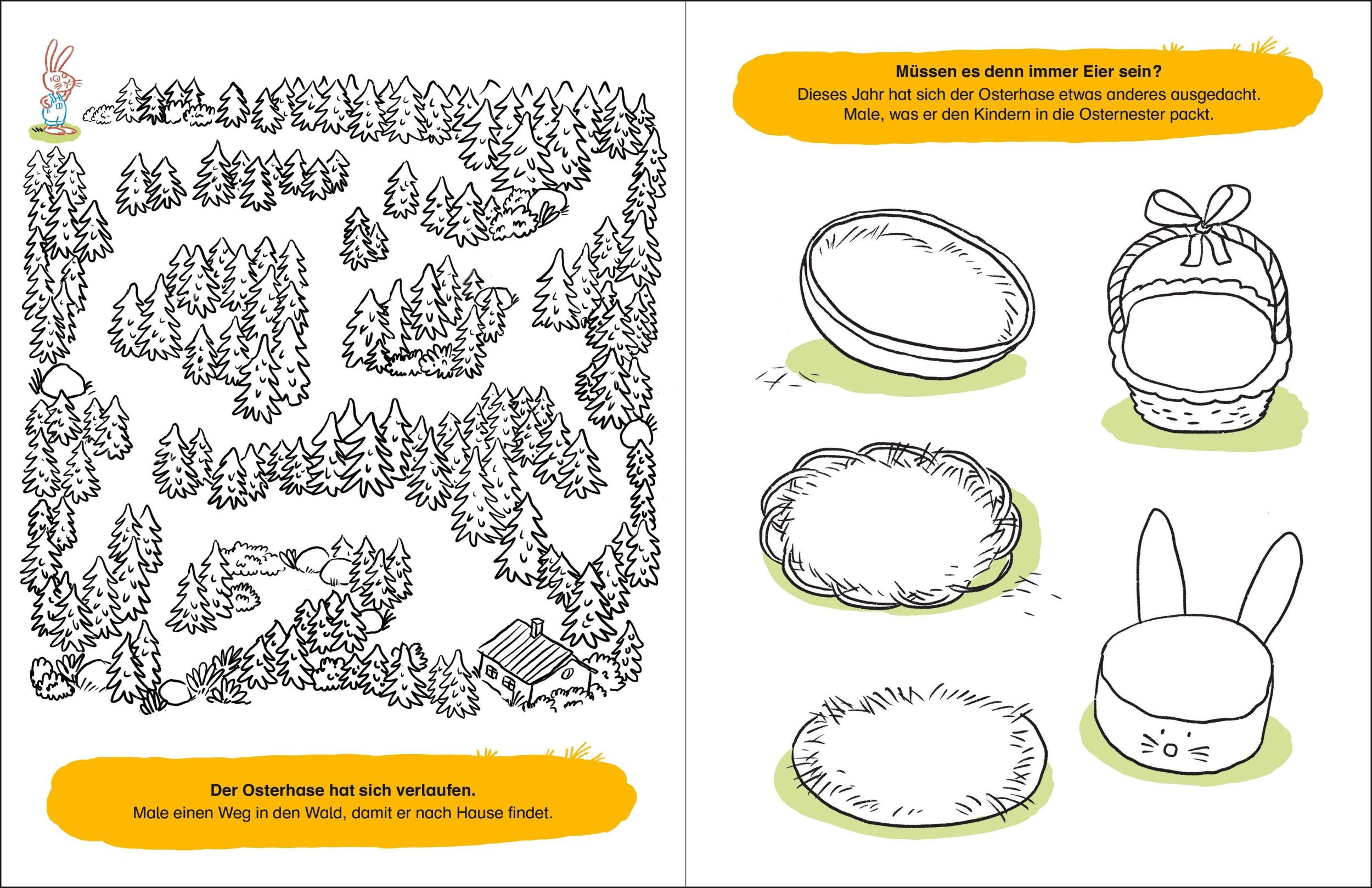 Bild: 9783629008657 | Mein Oster-Kritzelbuch | Jutta Wetzel | Taschenbuch | 48 S. | Deutsch