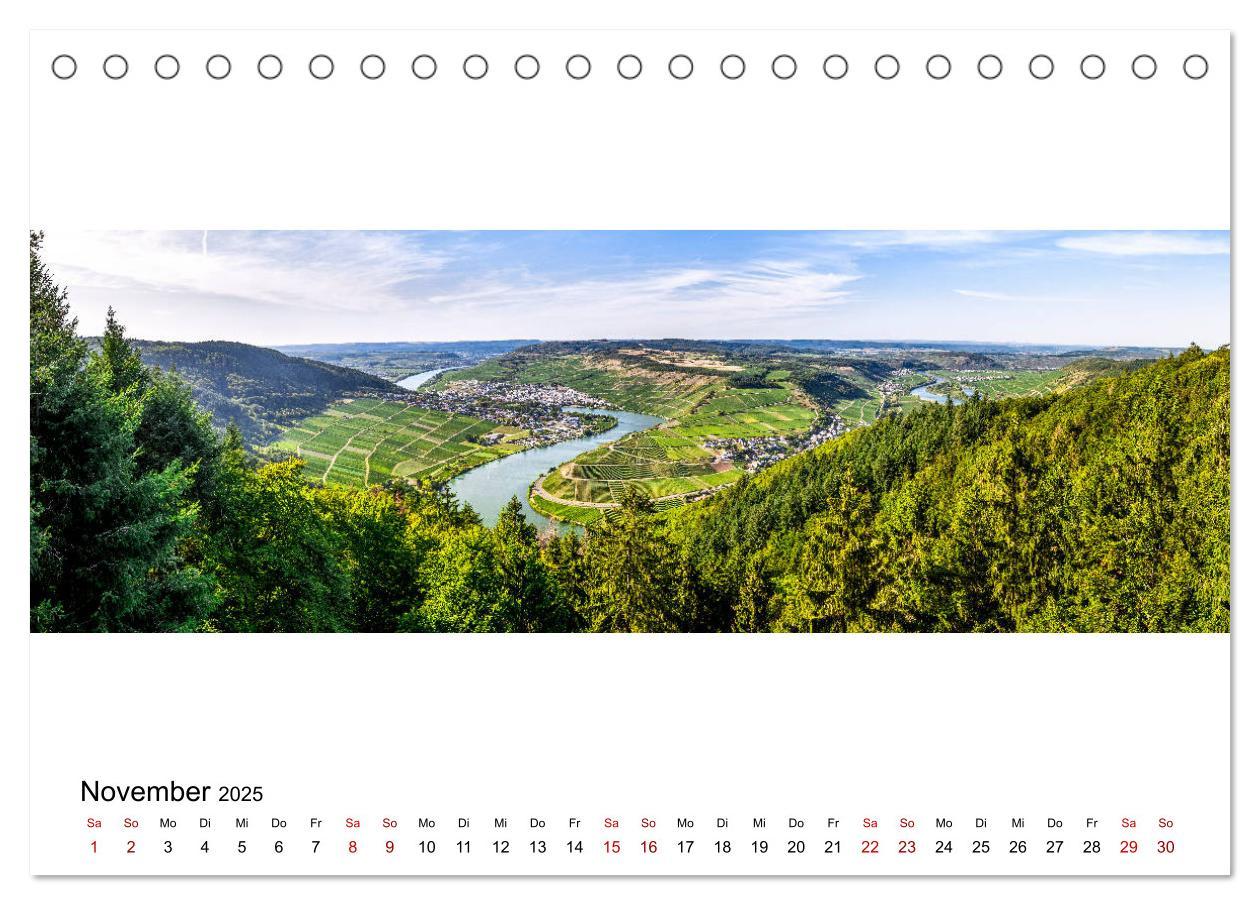 Bild: 9783435184774 | Mosel im Panorama (Tischkalender 2025 DIN A5 quer), CALVENDO...