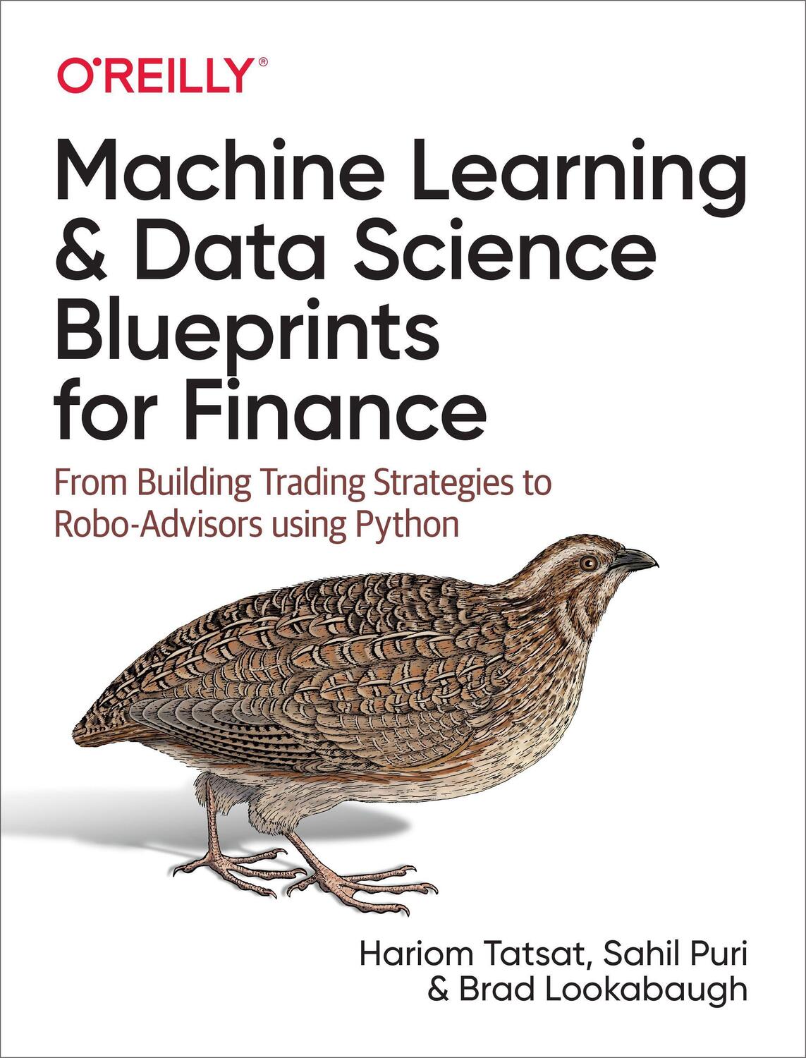 Cover: 9781492073055 | Machine Learning and Data Science Blueprints for Finance | Taschenbuch