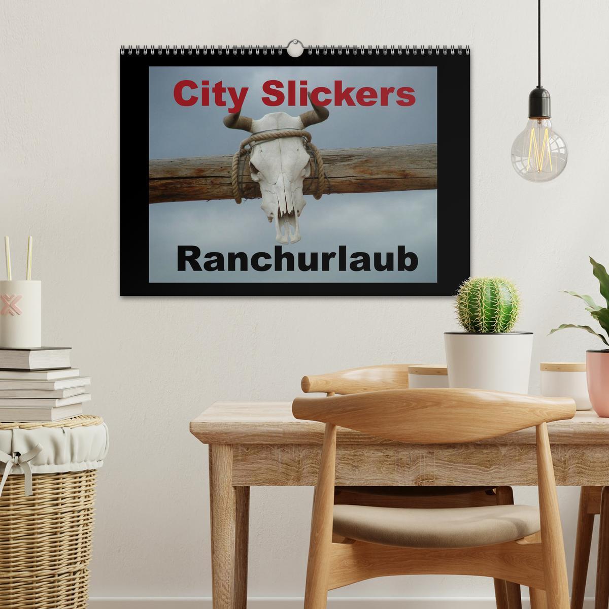 Bild: 9783435630394 | City Slickers - Ranchurlaub (Wandkalender 2025 DIN A3 quer),...