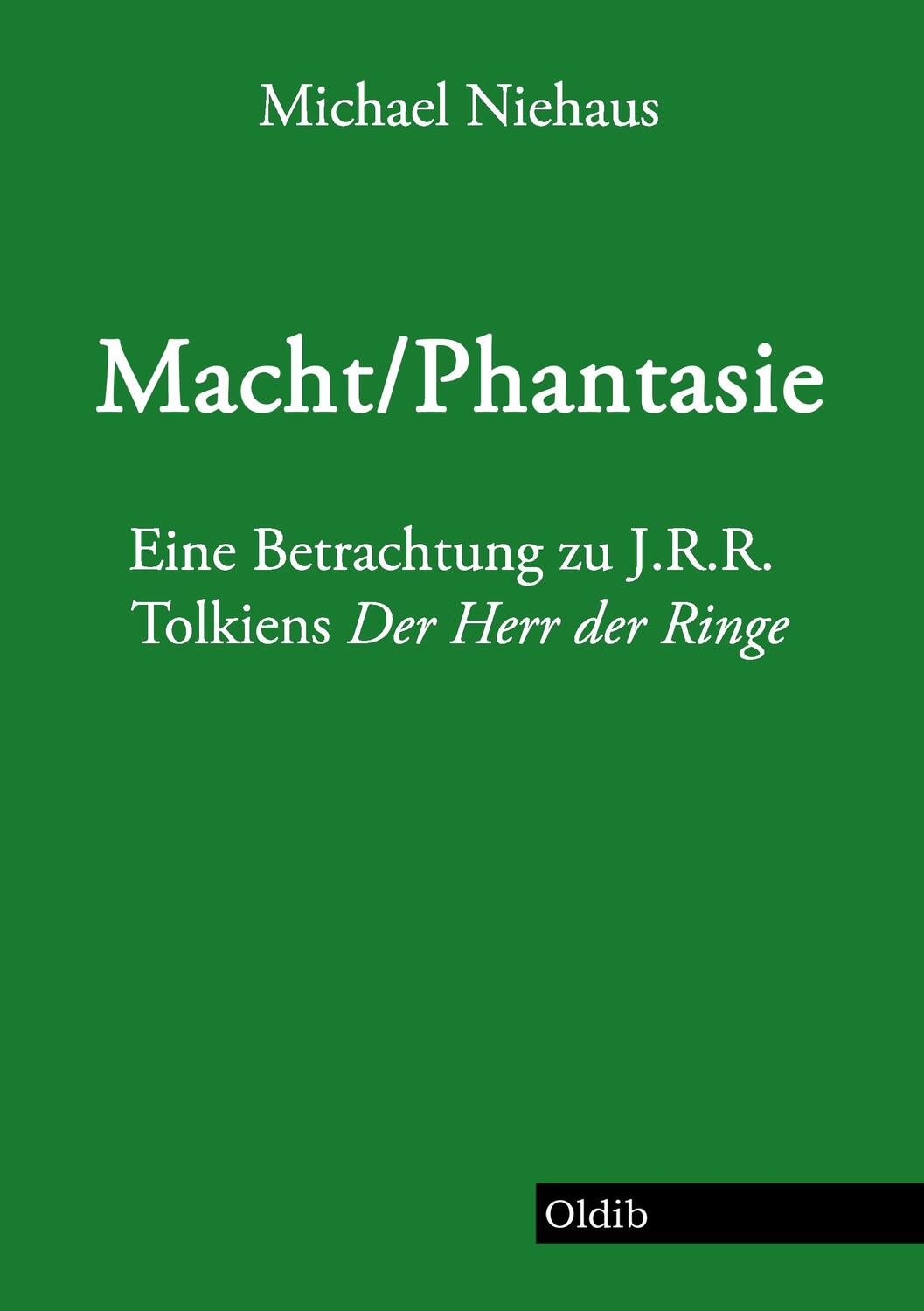 Cover: 9783939556442 | Macht/Phantasie | Michael Niehaus | Taschenbuch | Paperback | Deutsch