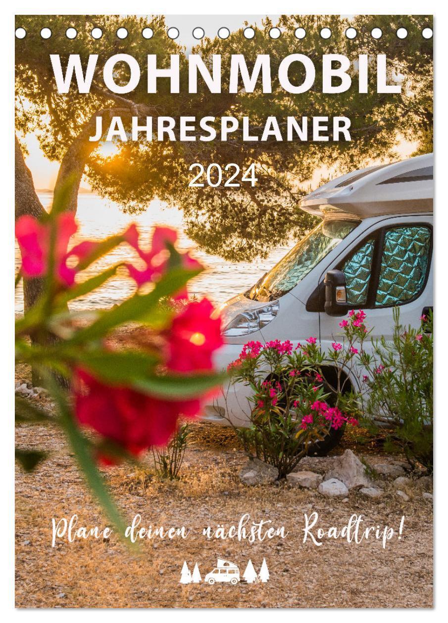 Cover: 9783675973039 | Wohnmobil Jahresplaner (Tischkalender 2024 DIN A5 hoch), CALVENDO...