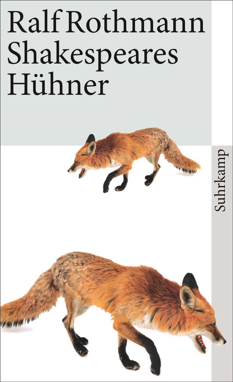 Cover: 9783518464342 | Shakespeares Hühner | Erzählungen | Ralf Rothmann | Taschenbuch | 2013