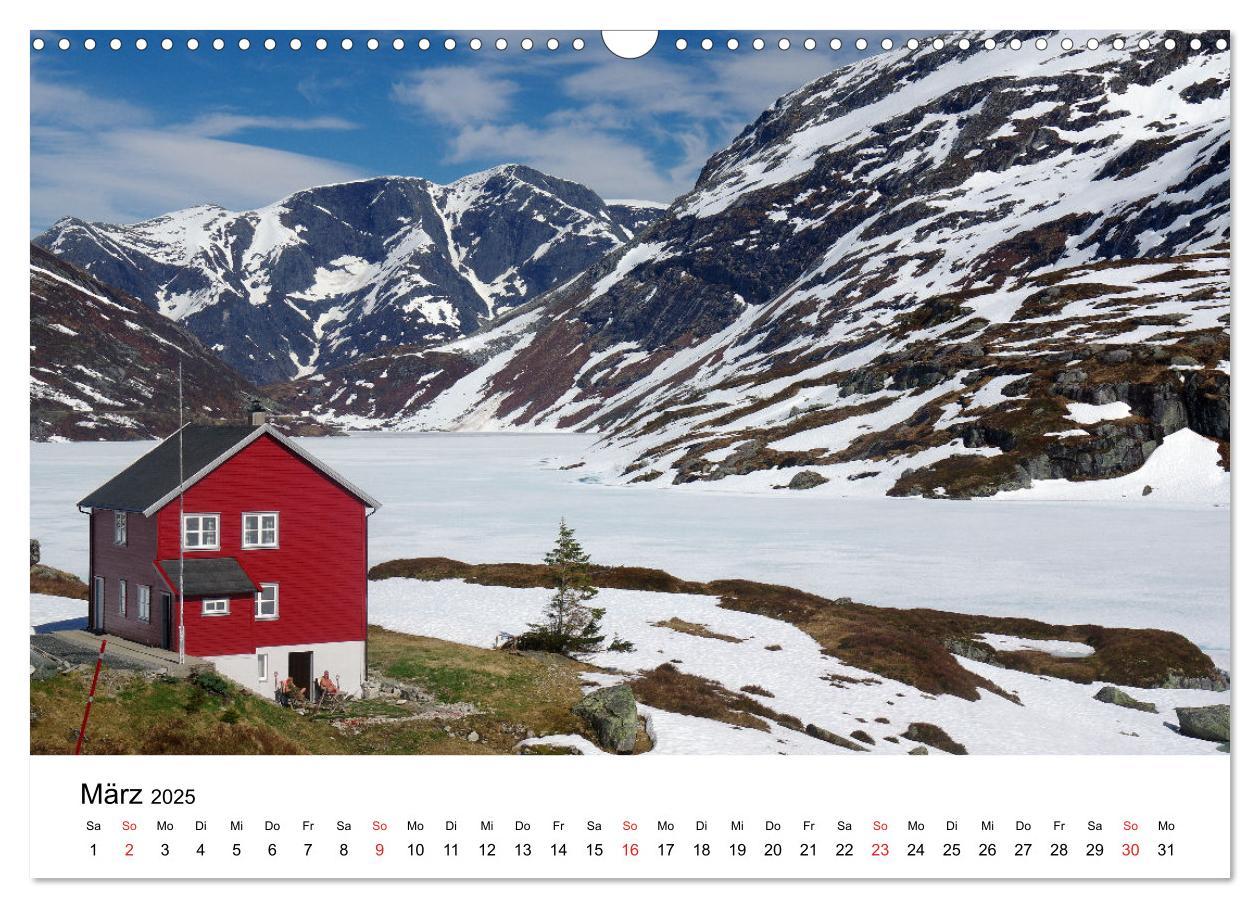 Bild: 9783435656257 | Norwegen 2025 - vom Fjord zum Fjell (Wandkalender 2025 DIN A3...