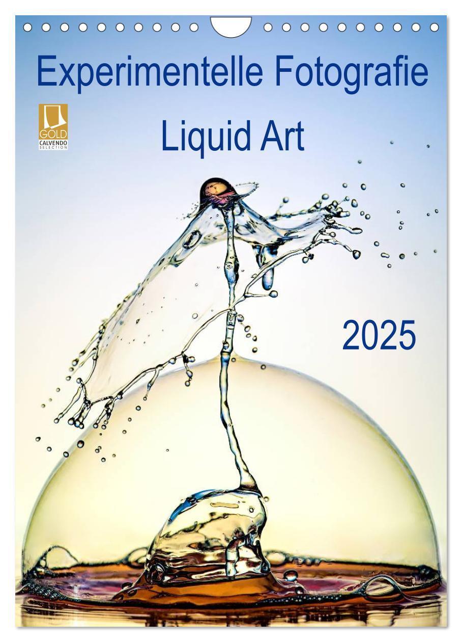 Cover: 9783457051085 | Experimentelle Fotografie Liquid Art (Wandkalender 2025 DIN A4...