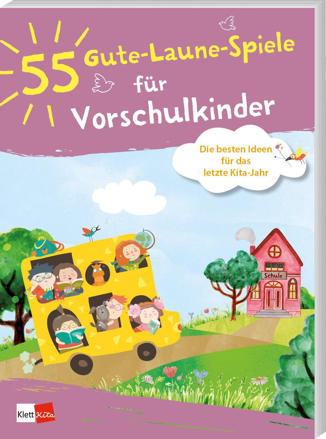 Cover: 9783960462040 | 55 Gute-Laune-Spiele für Vorschulkinder | Taschenbuch | 80 S. | 2022