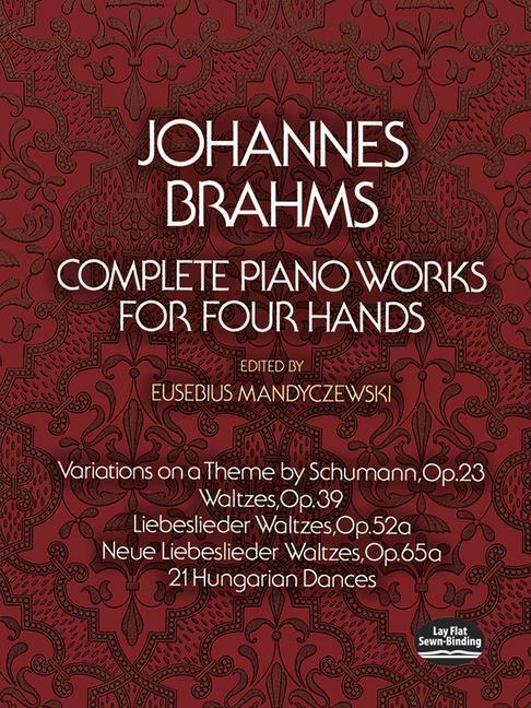 Cover: 9780486232713 | Complete Piano Works for Four Hands | Johannes Brahms | Taschenbuch