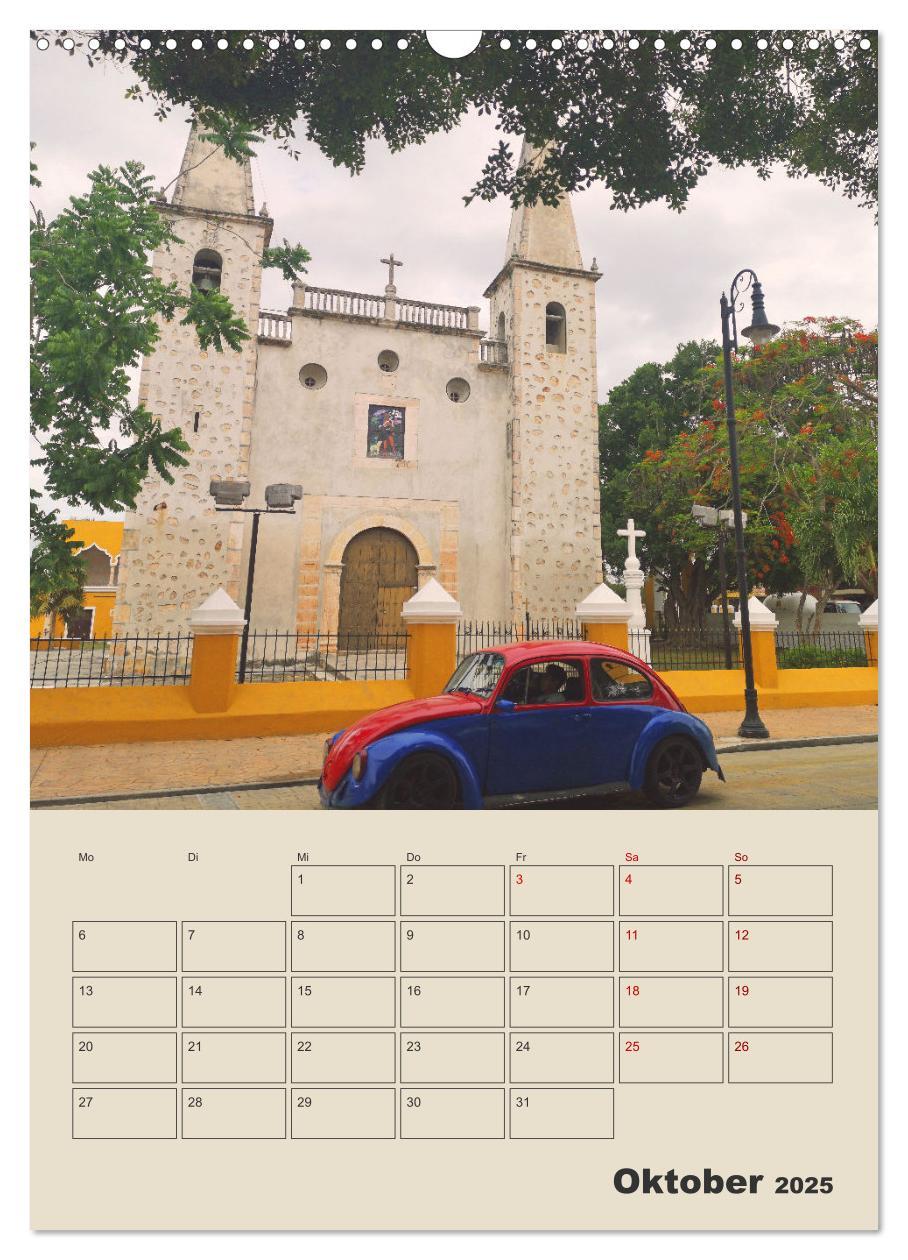 Bild: 9783435900213 | Mexiko Yucatán Terminplaner (Wandkalender 2025 DIN A3 hoch),...