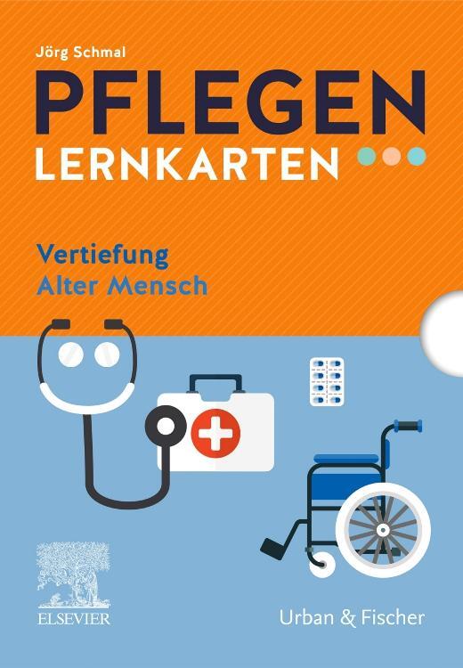Cover: 9783437253416 | PFLEGEN Lernkarten Vertiefung Alter Mensch | Jörg Schmal | Box | 2019
