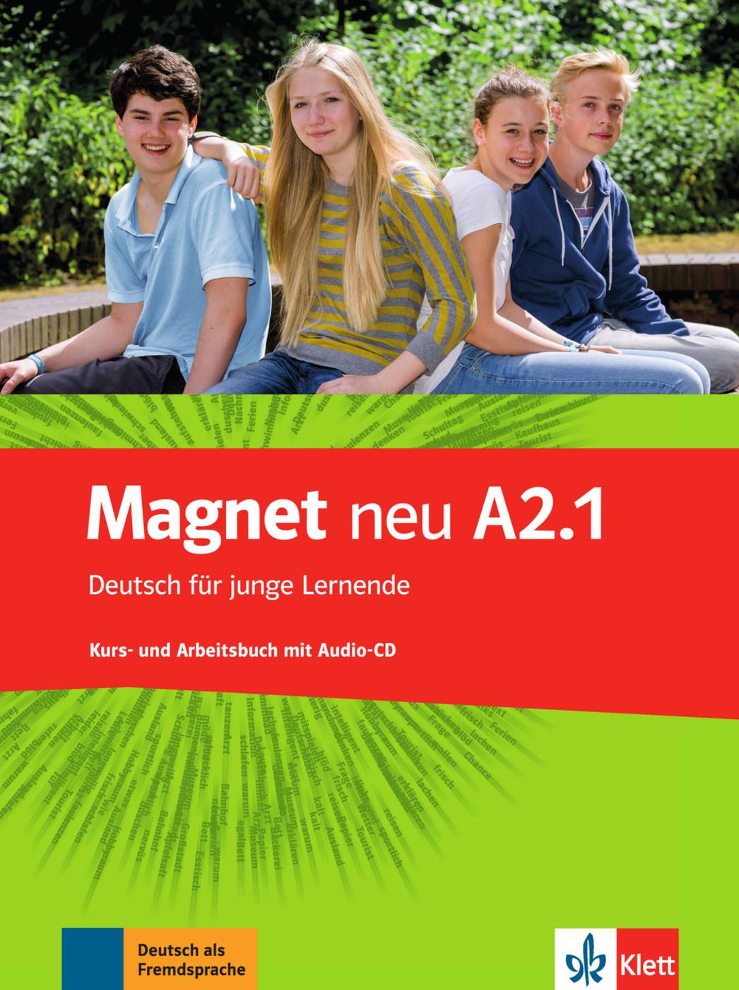 Cover: 9783126761307 | Magnet neu A2.1. Kurs- und Arbeitsbuch mit Audio-CD. | Motta | Buch