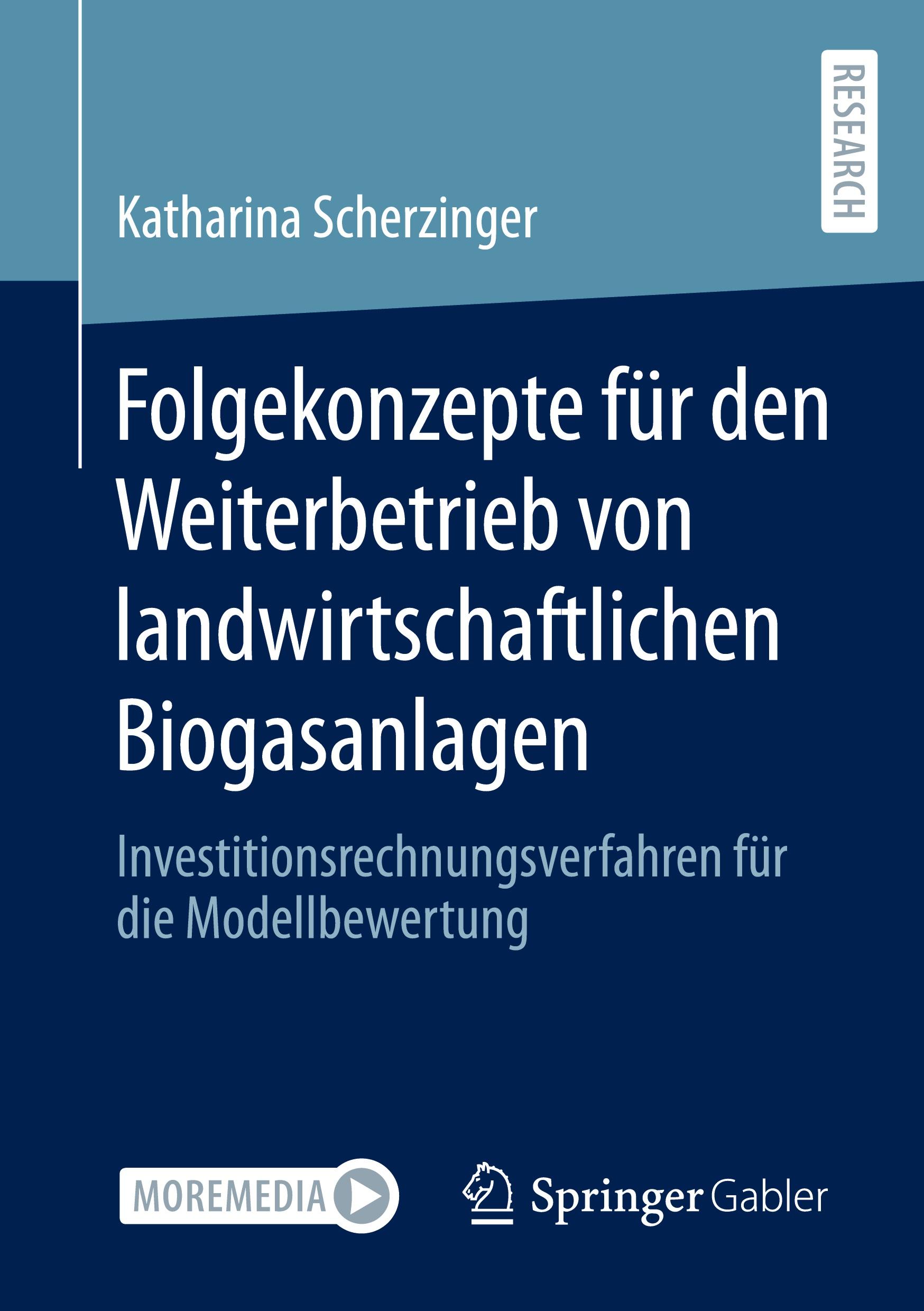 Cover: 9783658438111 | Folgekonzepte für den Weiterbetrieb von landwirtschaftlichen...