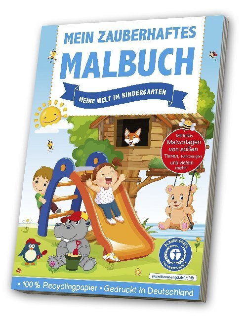 Cover: 4019393987238 | Mein zauberhaftes Malbuch - Meine Welt im Kindergarten | Taschenbuch