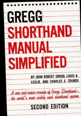 Cover: 9780070245488 | The GREGG Shorthand Manual Simplified | John Gregg (u. a.) | Buch