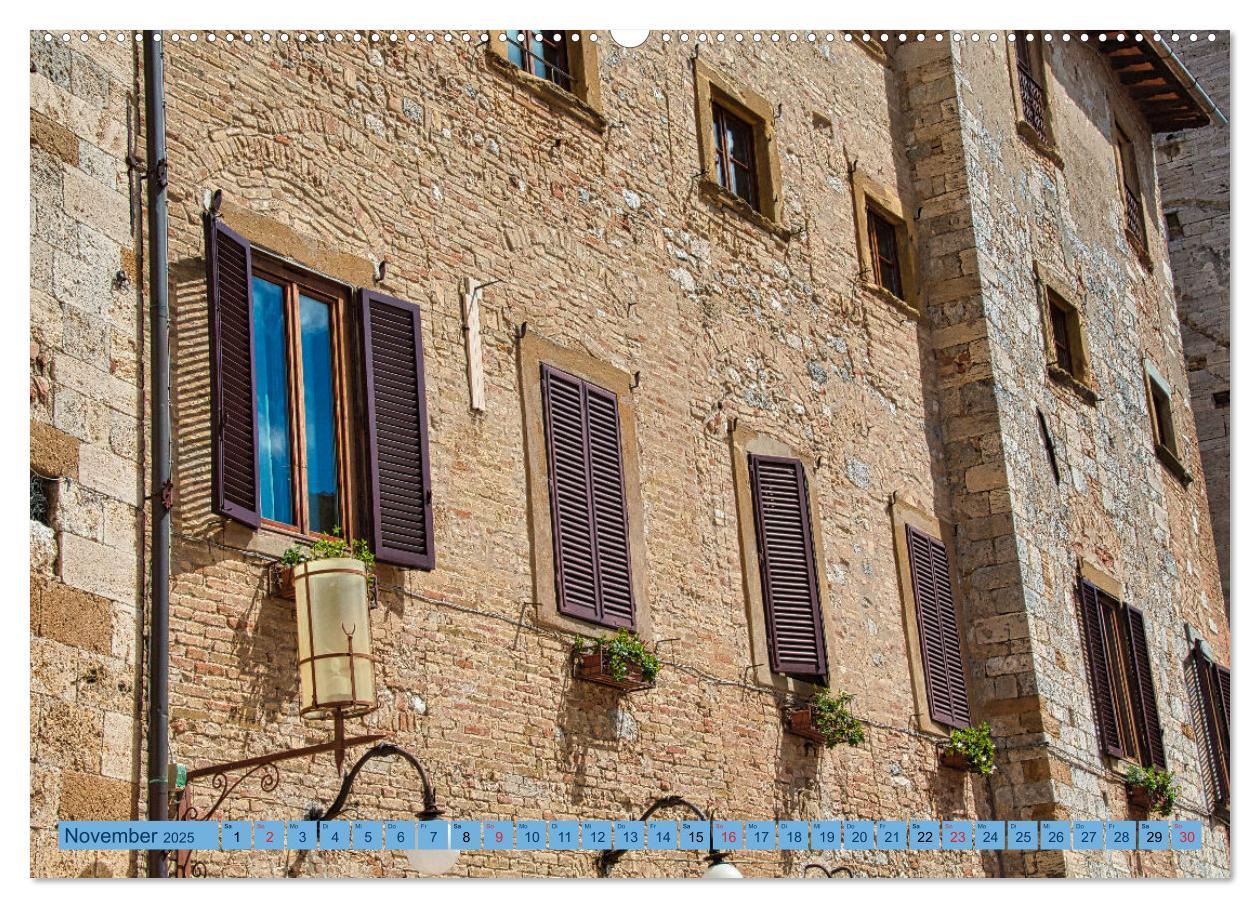 Bild: 9783383920929 | Impressionen aus San Gimignano (Wandkalender 2025 DIN A2 quer),...