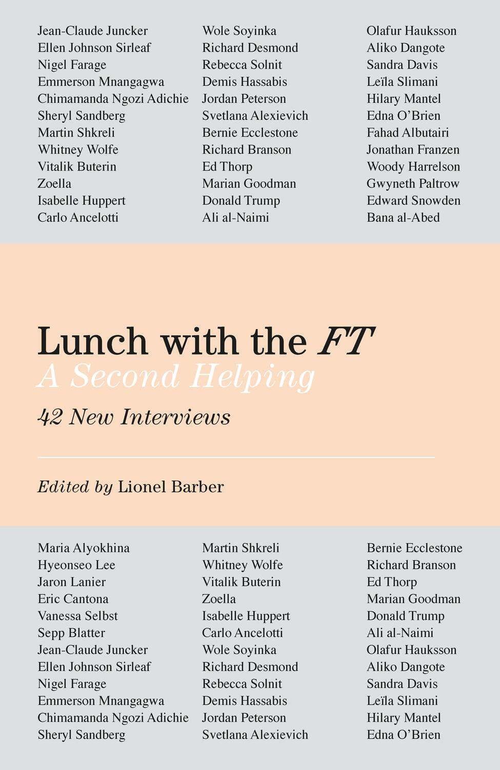 Cover: 9780241400685 | Lunch with the FT | A Second Helping | Lionel Barber | Buch | Englisch