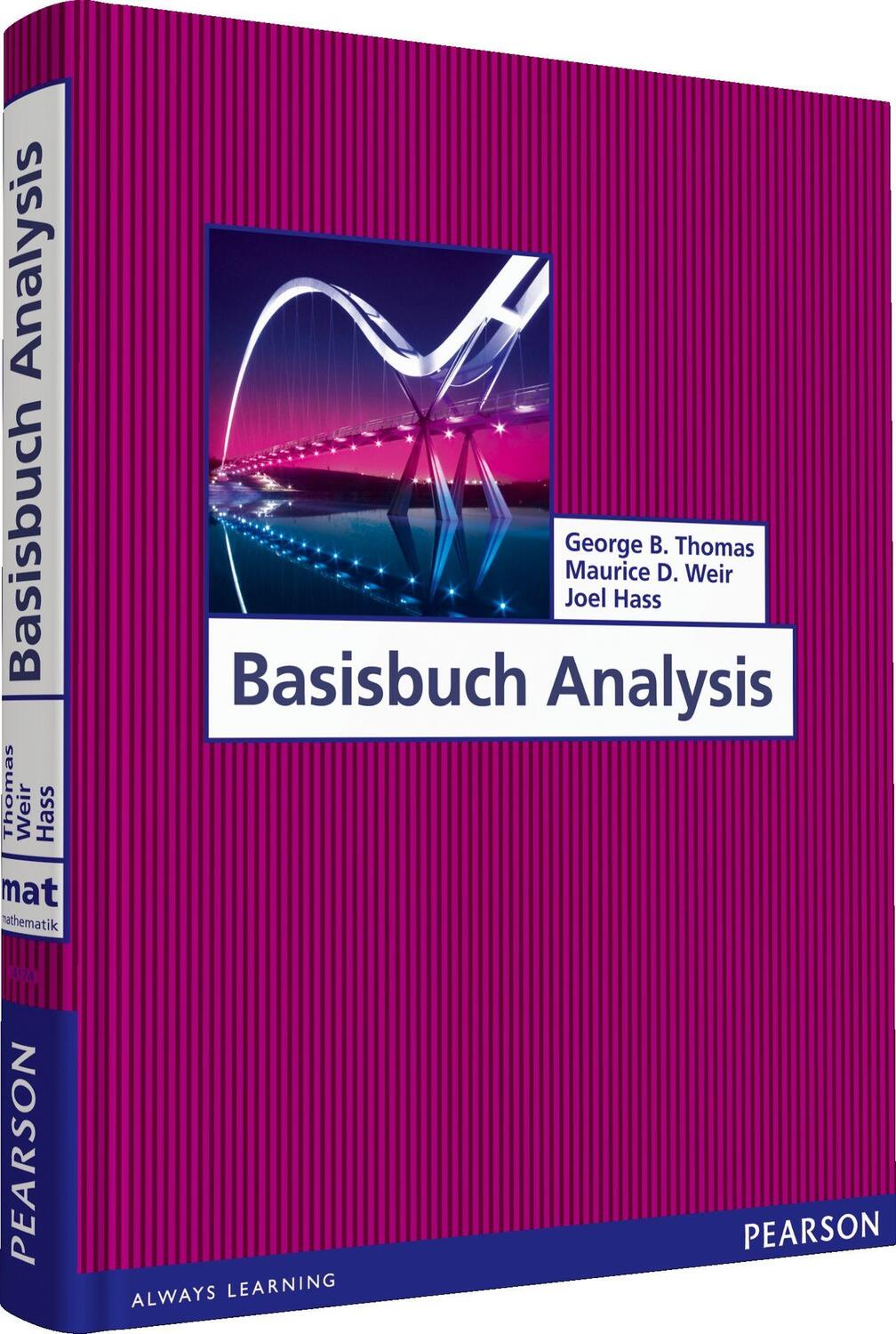 Cover: 9783868941746 | Basisbuch Analysis | George B. Thomas (u. a.) | Bundle | 1 Buch | 2012
