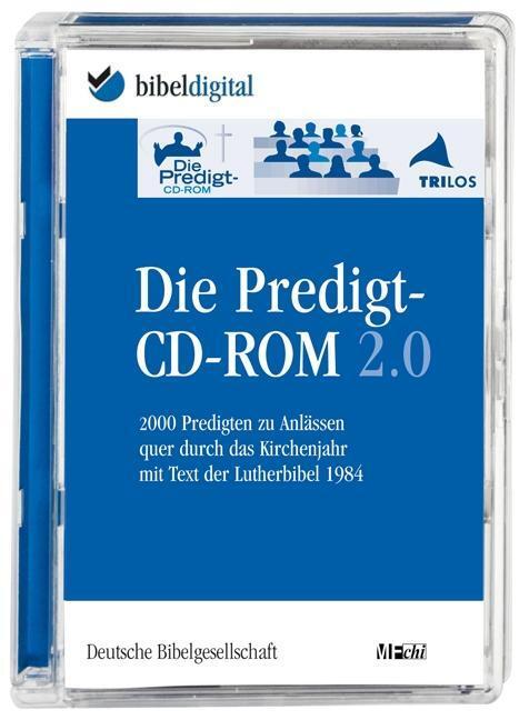 Cover: 9783438020598 | Die Predigt-CD-ROM 2.0, 1 CD-ROM | Bibel digital | CD-ROM | Deutsch