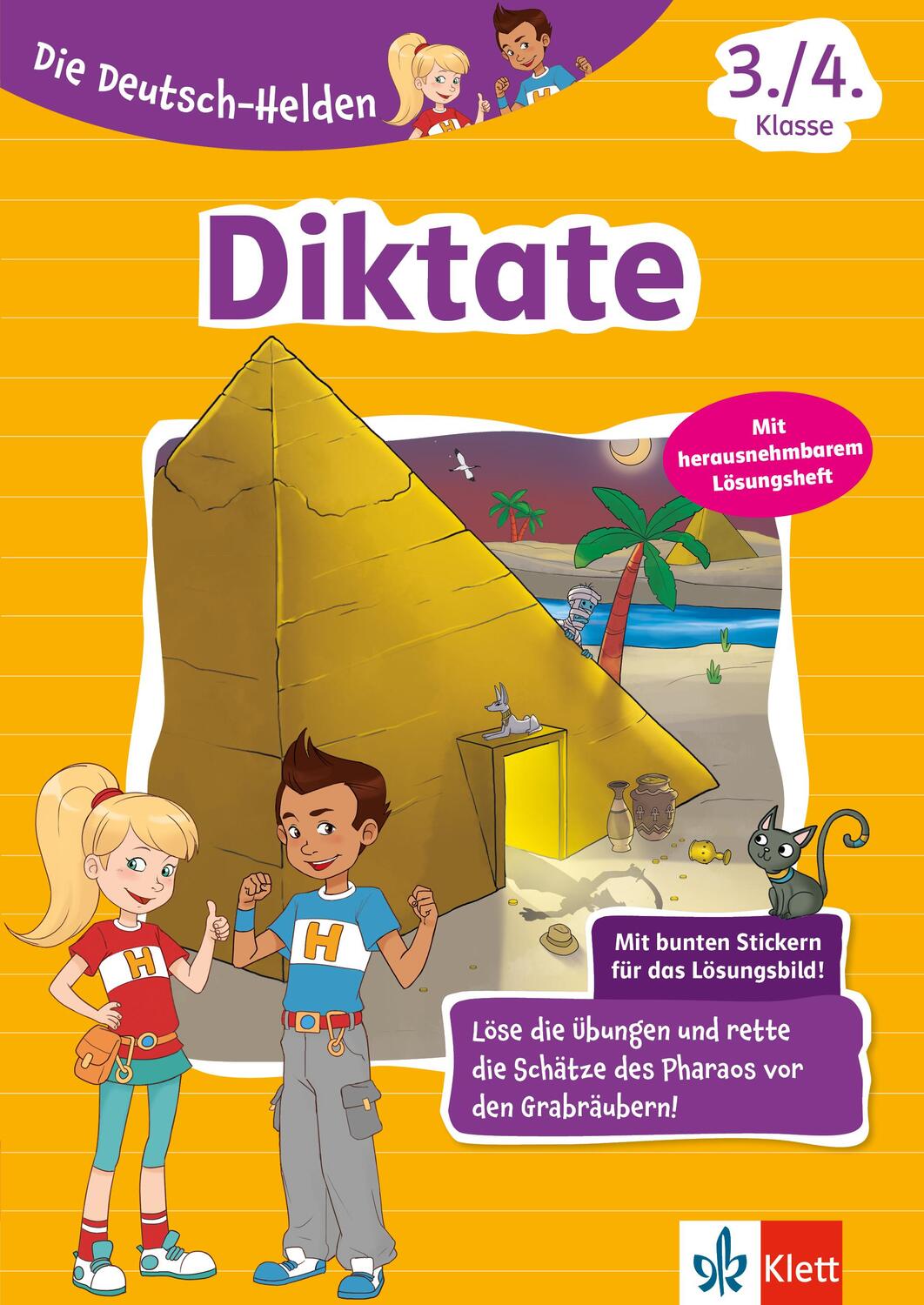 Cover: 9783129494233 | Die Deutsch-Helden. Diktate 3./4. Klasse | Deutsch in der Grundschule
