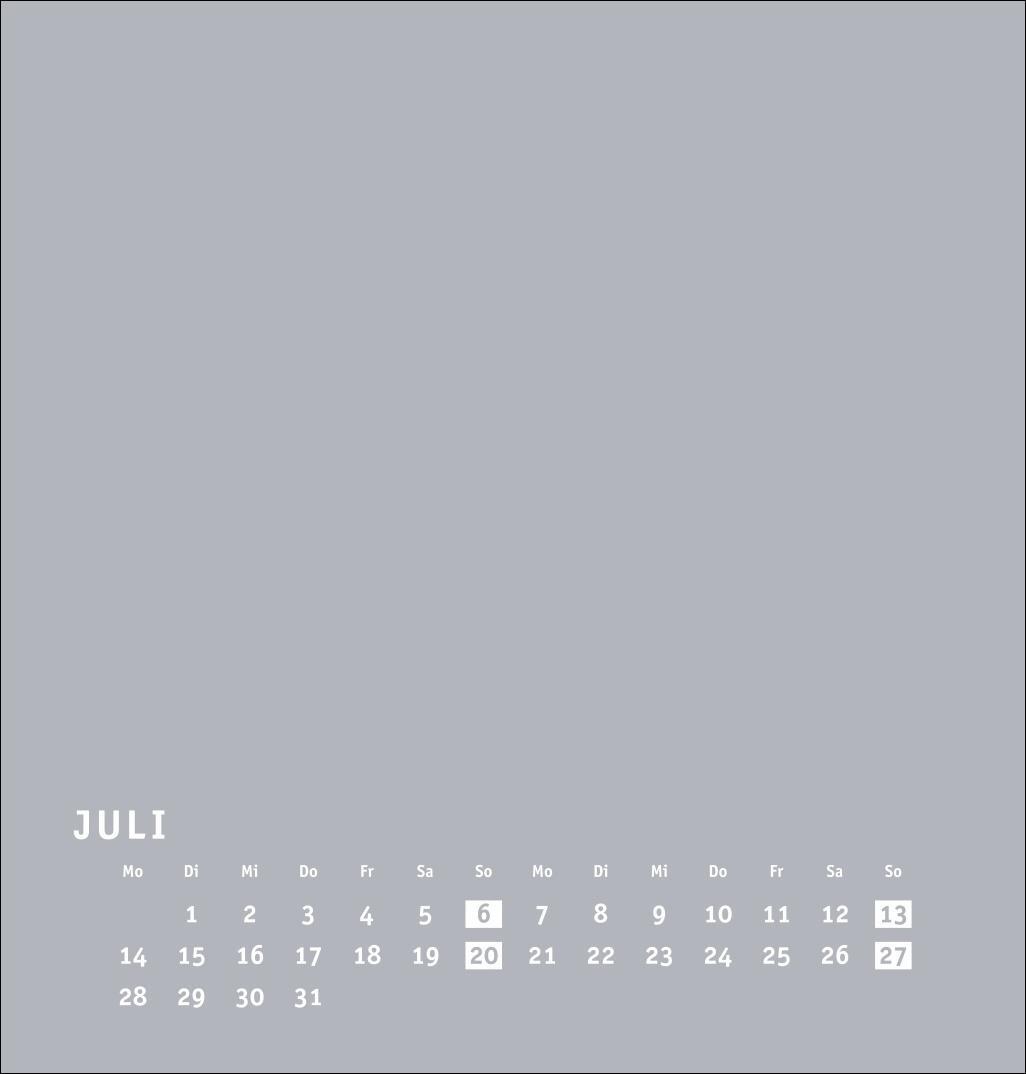 Bild: 9783756407903 | Premium-Bastelkalender silbergrau mittel 2025 | Heye | Kalender | 2025