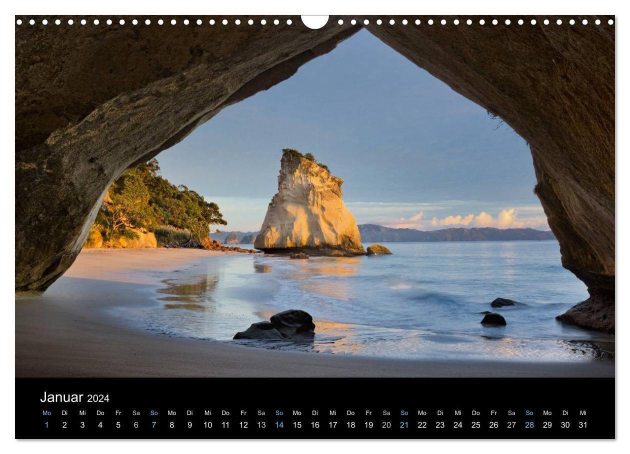 Bild: 9783675468641 | Traumziel Neuseeland 2024 (Wandkalender 2024 DIN A3 quer), CALVENDO...