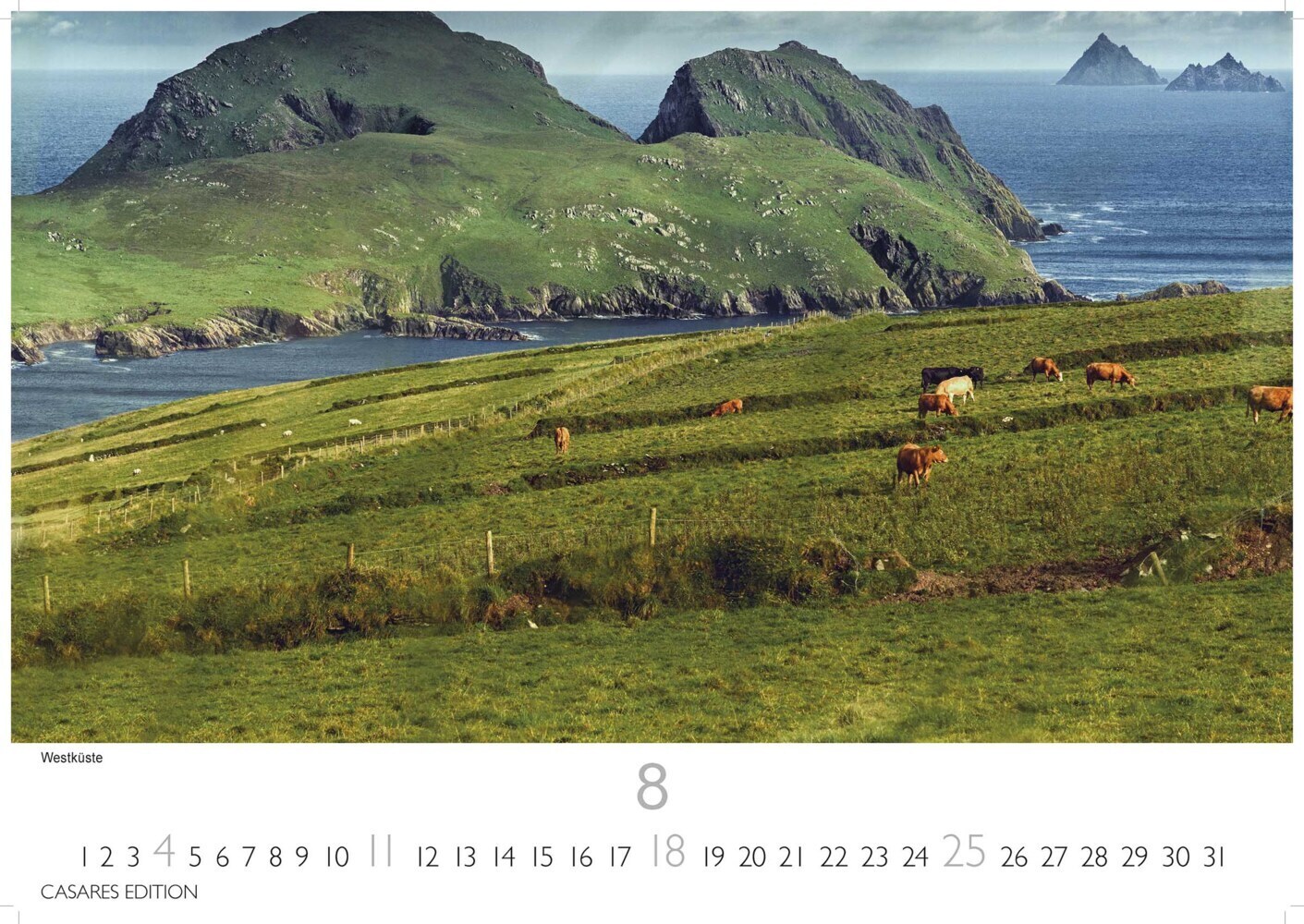 Bild: 9789918620142 | Irland 2024 L 35x50cm | Kalender | 14 S. | Deutsch | 2024