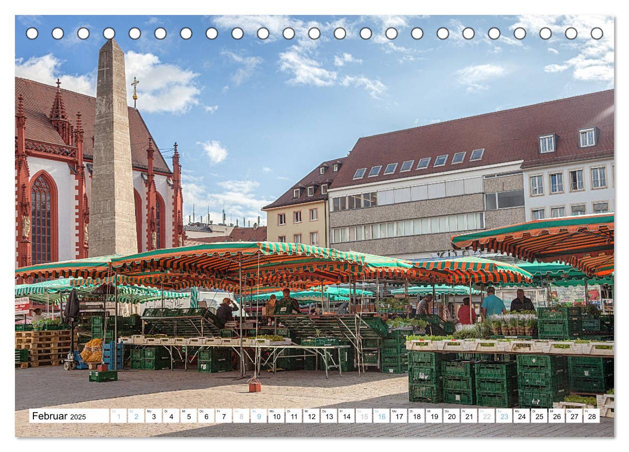 Bild: 9783435205479 | Würzburg - Stadt mit Charme (Tischkalender 2025 DIN A5 quer),...