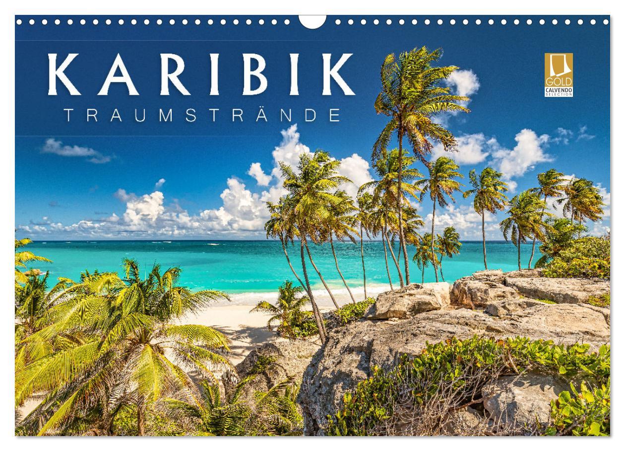 Cover: 9783435096879 | Karibik - Traumstrände (Wandkalender 2025 DIN A3 quer), CALVENDO...