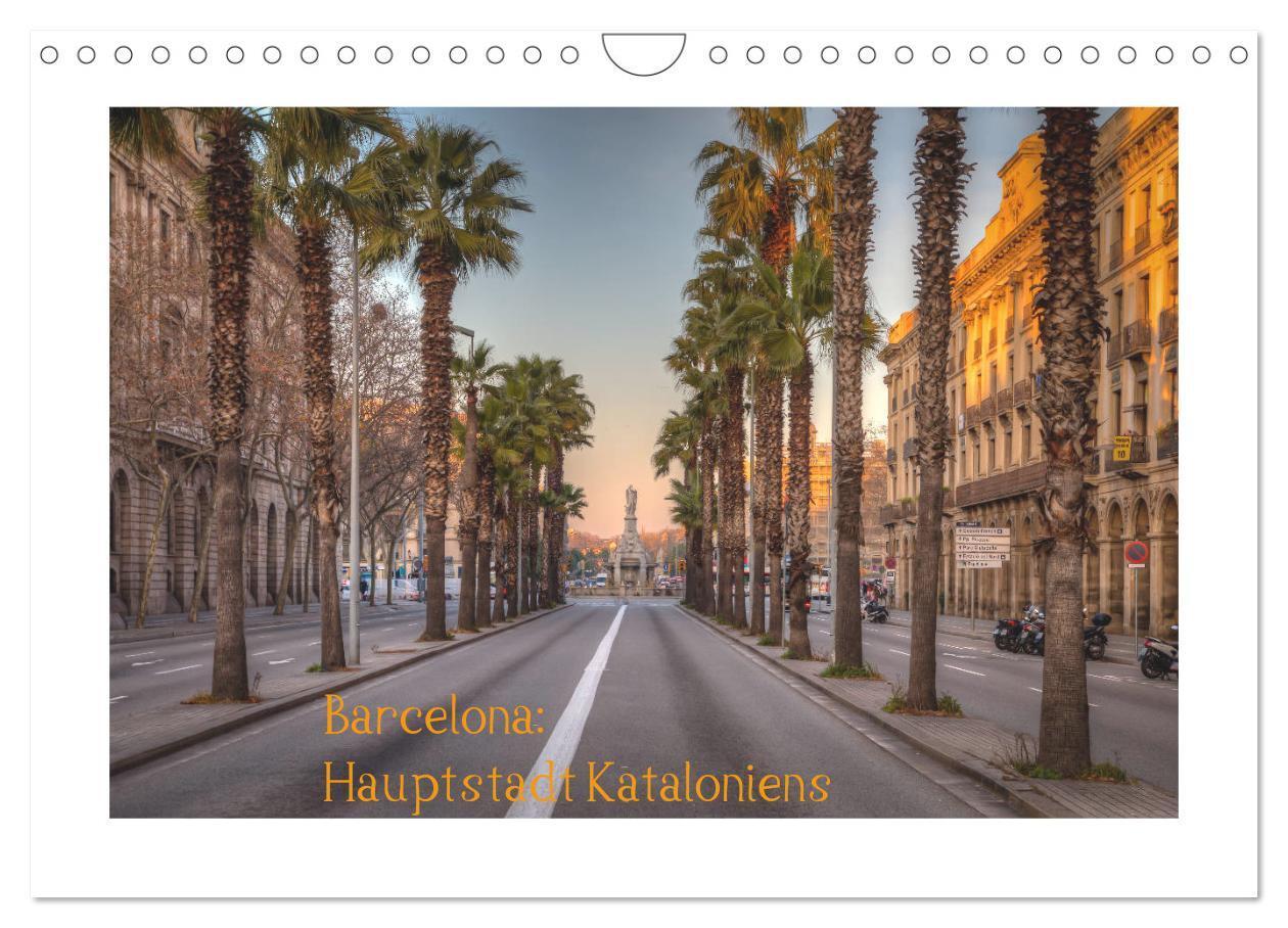 Cover: 9783675810082 | Barcelona: Hauptstadt Kataloniens (Wandkalender 2024 DIN A4 quer),...