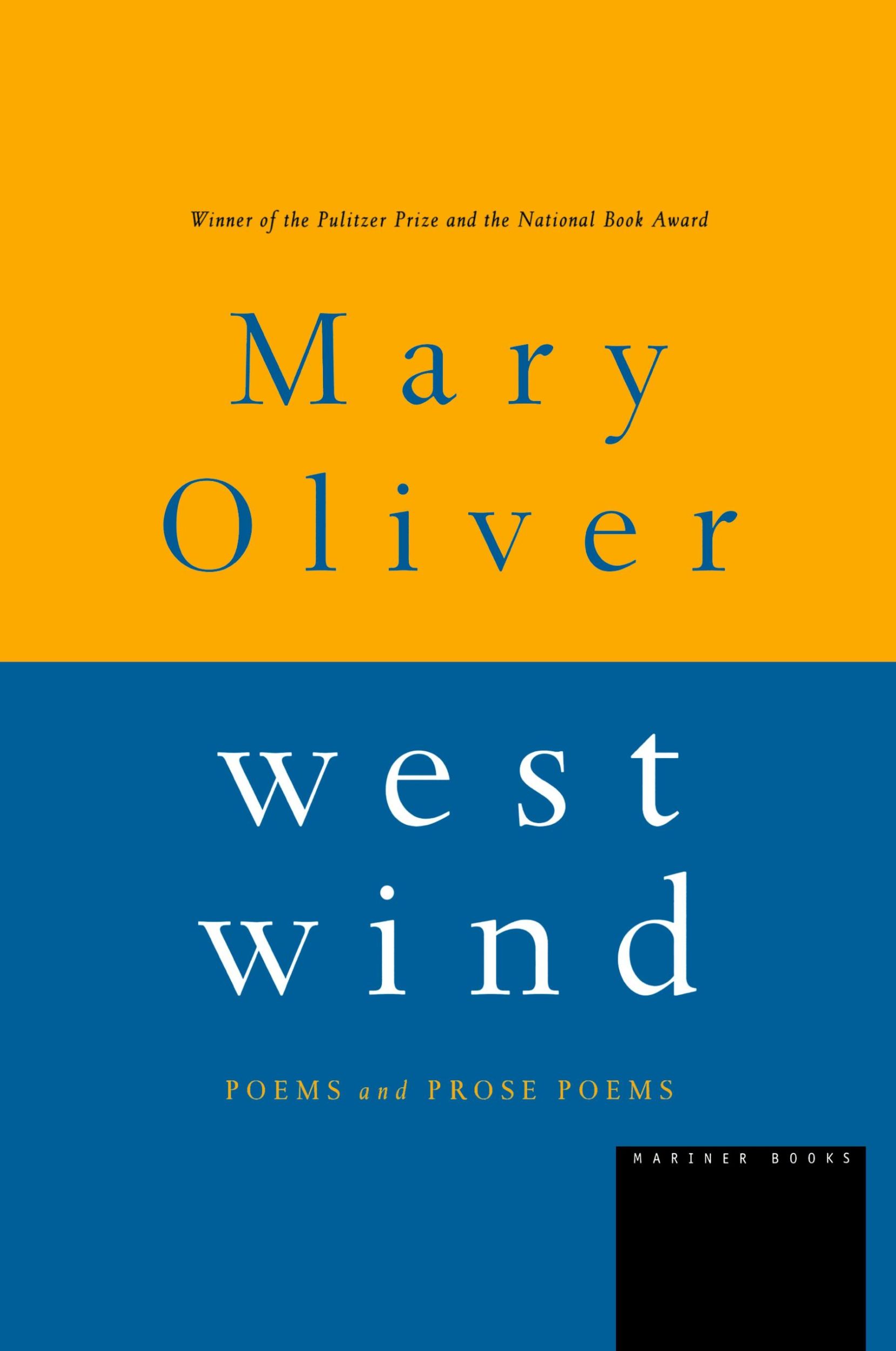 Cover: 9780395850855 | West Wind | Poems and Prose Poems | Mary Oliver | Taschenbuch | 1998