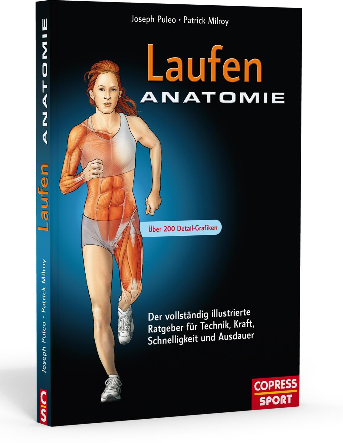 Cover: 9783767909915 | Laufen Anatomie | Joseph Puleo (u. a.) | Taschenbuch | Deutsch | 2010