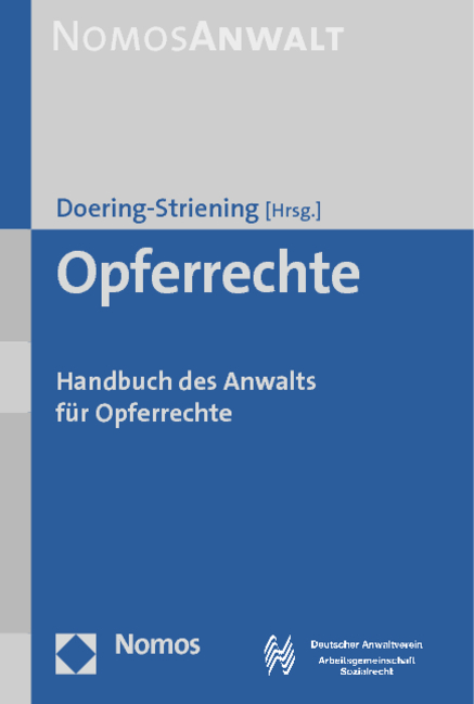 Cover: 9783832970772 | Opferrechte | Gudrun Doering-Striening | Buch | 338 S. | Deutsch