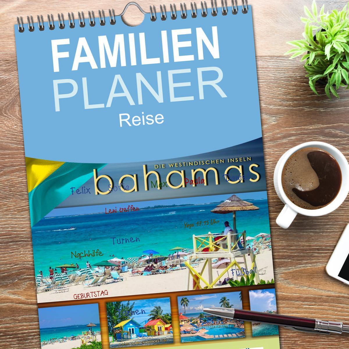 Bild: 9783457106655 | Familienplaner 2025 - Die Westindischen Inseln - Bahamas mit 5...